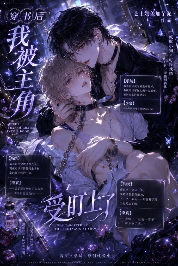 After I Transmigrated Into a Book, I Was Targeted by the Protagonist Shou Cover